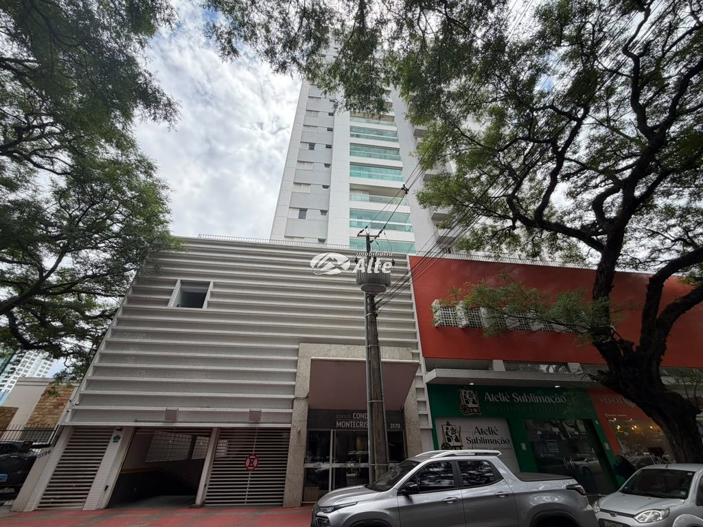 Apartamento para alugar em Maringá, Zona 01, com 3 quartos, com 90 m², Edificio Conde Monte Cristo
