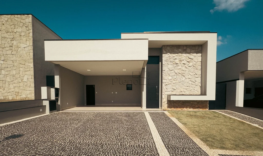 Casa à venda em Paulínia, Parque Brasil 500, com 3 suítes, com 206.78 m², Santorini Residencial Club