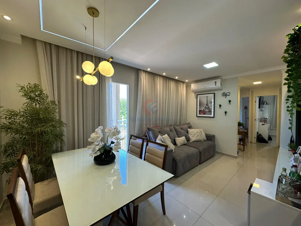 Apartamento para alugar em Sumaré, Vila Carlota, com 3 quartos, com 2 m², Condomínio Praças Ipê Roxo