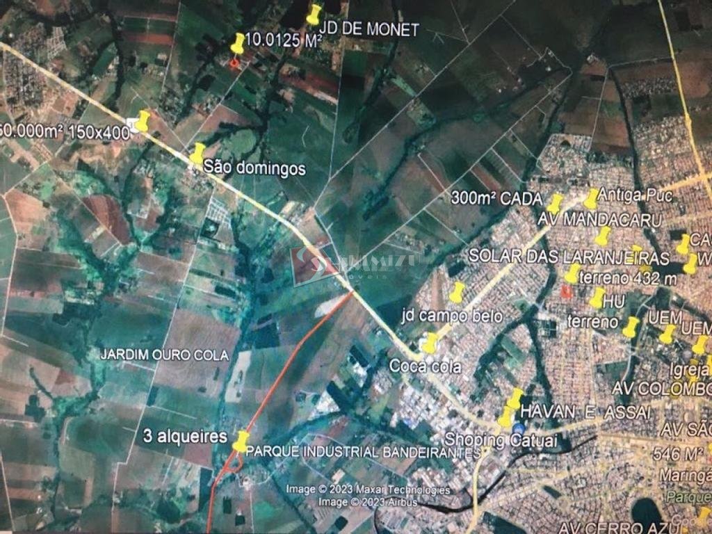 Terreno à venda em Maringá, Conjunto Habitacional João de Barro Thaís, com 10000 m²