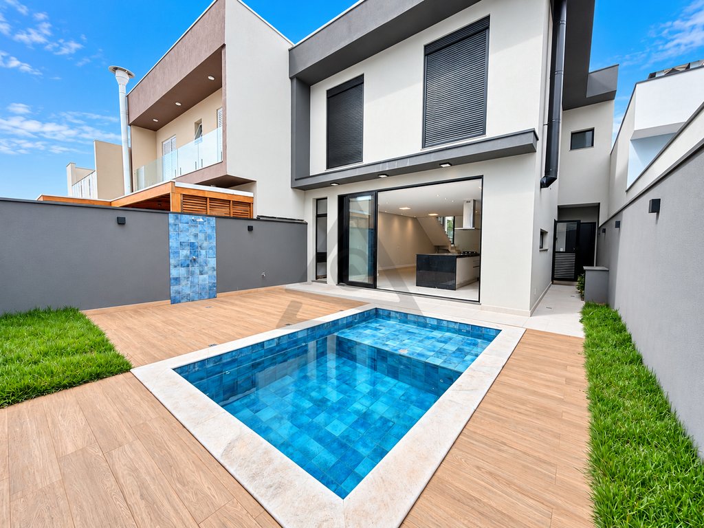 Casa à venda em Paulínia, Vila Monte Alegre, com 3 suítes, com 200 m², Terras da Estância