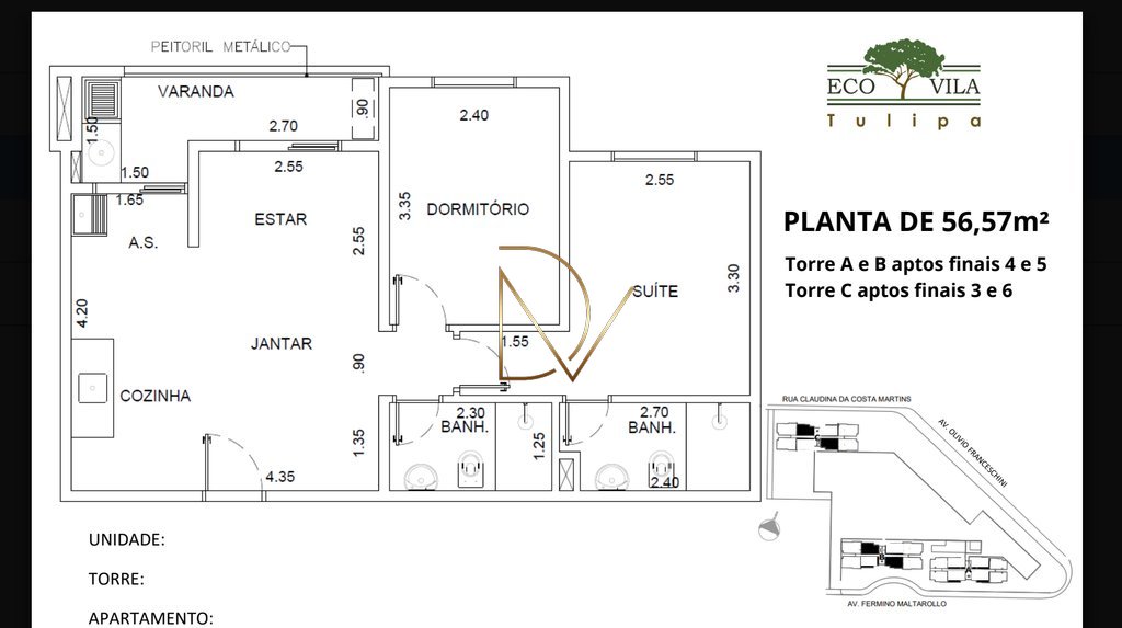 Apartamento à venda com 2 quartos, 1 suíte, 1 vaga e 57m² no Parque Gabriel, Hortolândia (SP) — foto 13 de 30
