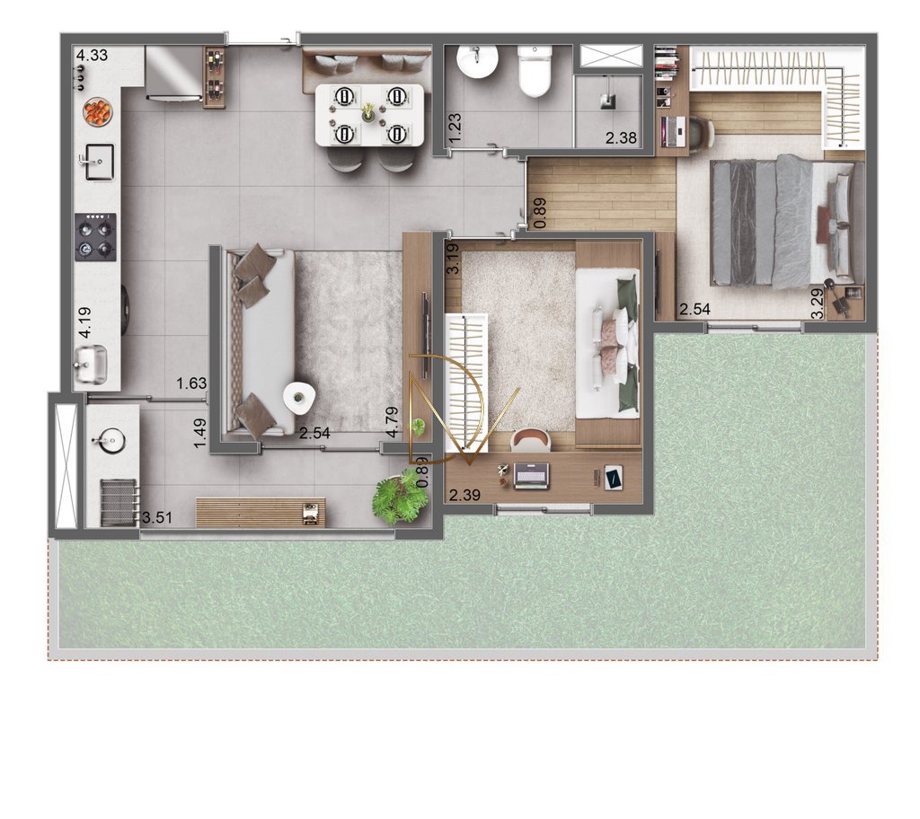 Apartamento à venda com 2 quartos, 1 banheiro e 52m² no Chácara Bela Vista, Sumaré (SP) — foto 21 de 30