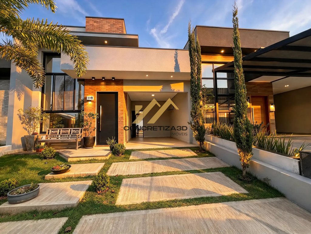 Casa para alugar em Indaiatuba, Jardim Mantova, com 3 quartos, com 143 m², Jardim Mantova