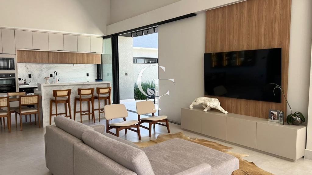 Casa à venda em Paulínia, Jardim América, com 3 suítes, com 221 m², Condomínio Villa Bella Siena