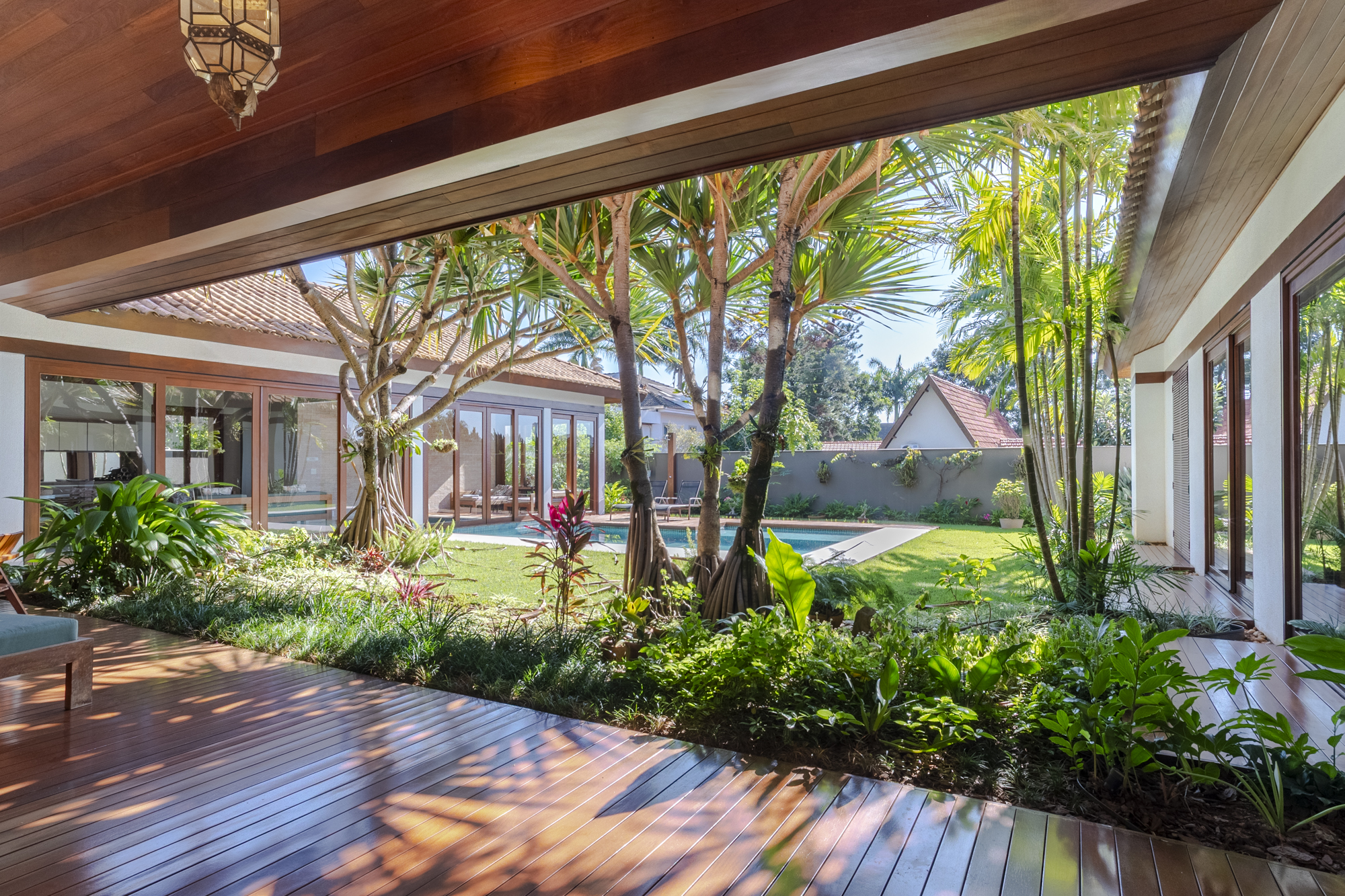 Jardim tropical