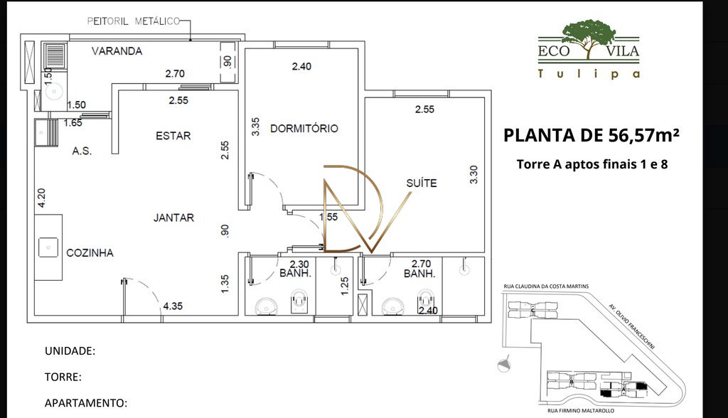 Apartamento à venda com 2 quartos, 1 suíte, 1 vaga e 57m² no Parque Gabriel, Hortolândia (SP) — foto 14 de 30