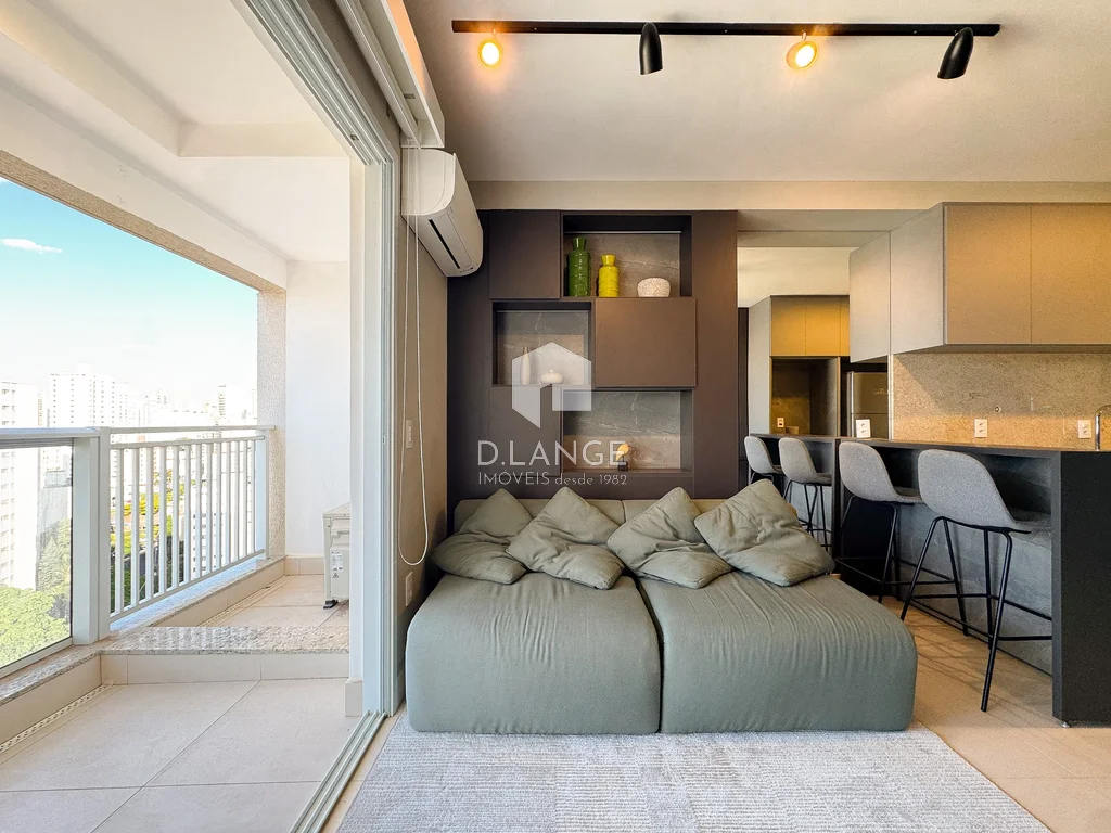 Apartamento mobiliado para alugar no Condomínio Mandarim Guanabara, bairro Guanabara, em Campinas - SP
