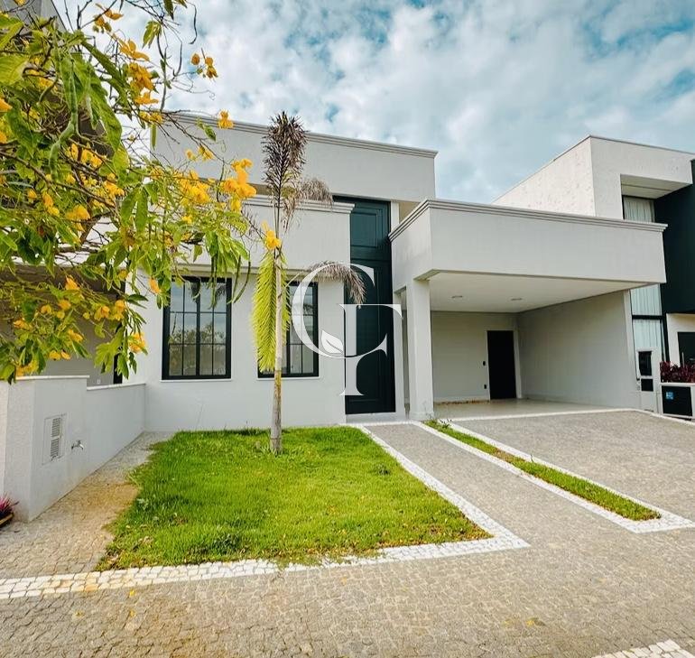 Casa à venda em Paulínia, Parque Brasil 500, com 3 suítes, com 202.46 m², Santorini Residencial Club