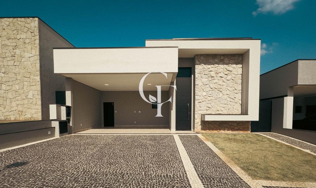 Casa à venda em Paulínia, Parque Brasil 500, com 3 suítes, com 206.78 m², Santorini Residencial Club