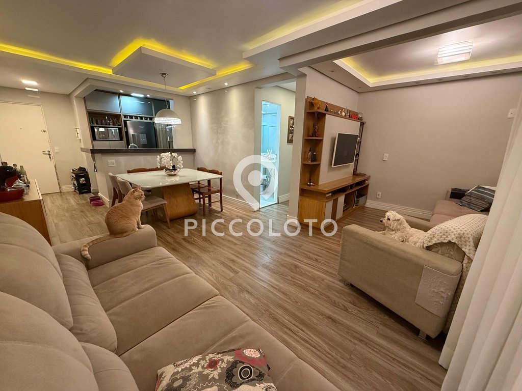 Apartamento à venda em Campinas, Chácara da Barra, com 3 quartos, com 74 m², Villagio Di Roma