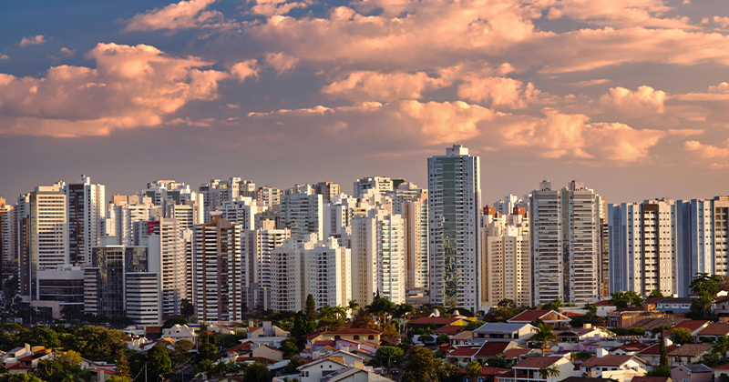 Vista aérea de Londrina em 2026
