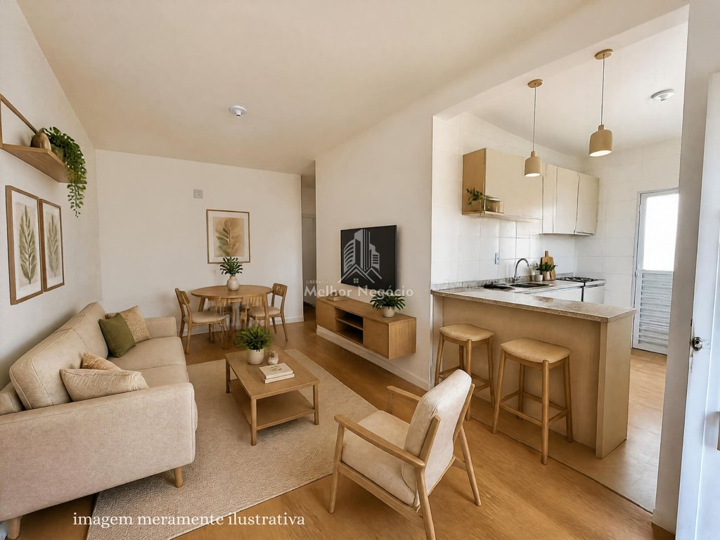 Casa à venda em Piracicaba, Cidade Judiciária, com 2 quartos, com 62 m², Reserva Taquaral I