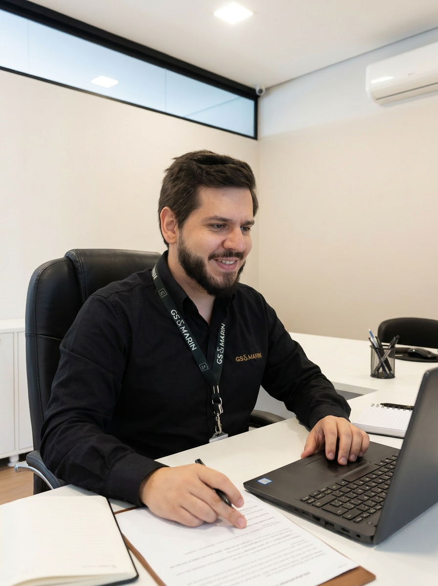 Advogado da equipe GS&MARIN especializado em contratos de locação