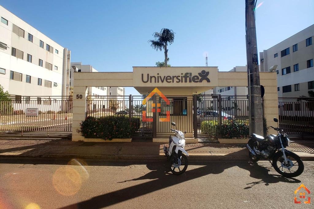 Apartamento para locação no Cond. Universiflex, com 2 dormitórios, 53 m², por R$ 1.350,00 -  Alto da Colina - Londrina, Pr