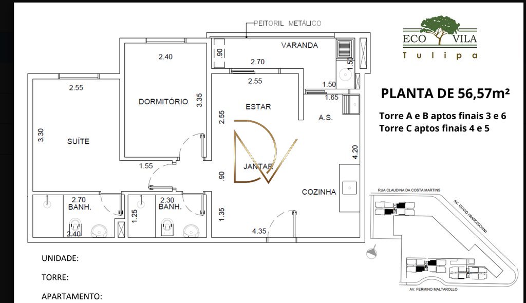 Apartamento à venda com 2 quartos, 1 suíte, 1 vaga e 57m² no Parque Gabriel, Hortolândia (SP) — foto 12 de 30
