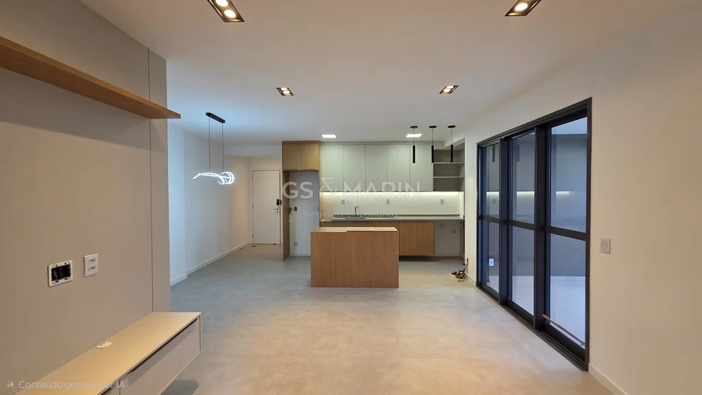 Apartamento para alugar com 2 quartos e sala estendida, com 84 m², Ed. Wood